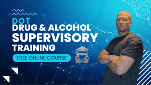 DOT Supervisory Training Course Cover invitation